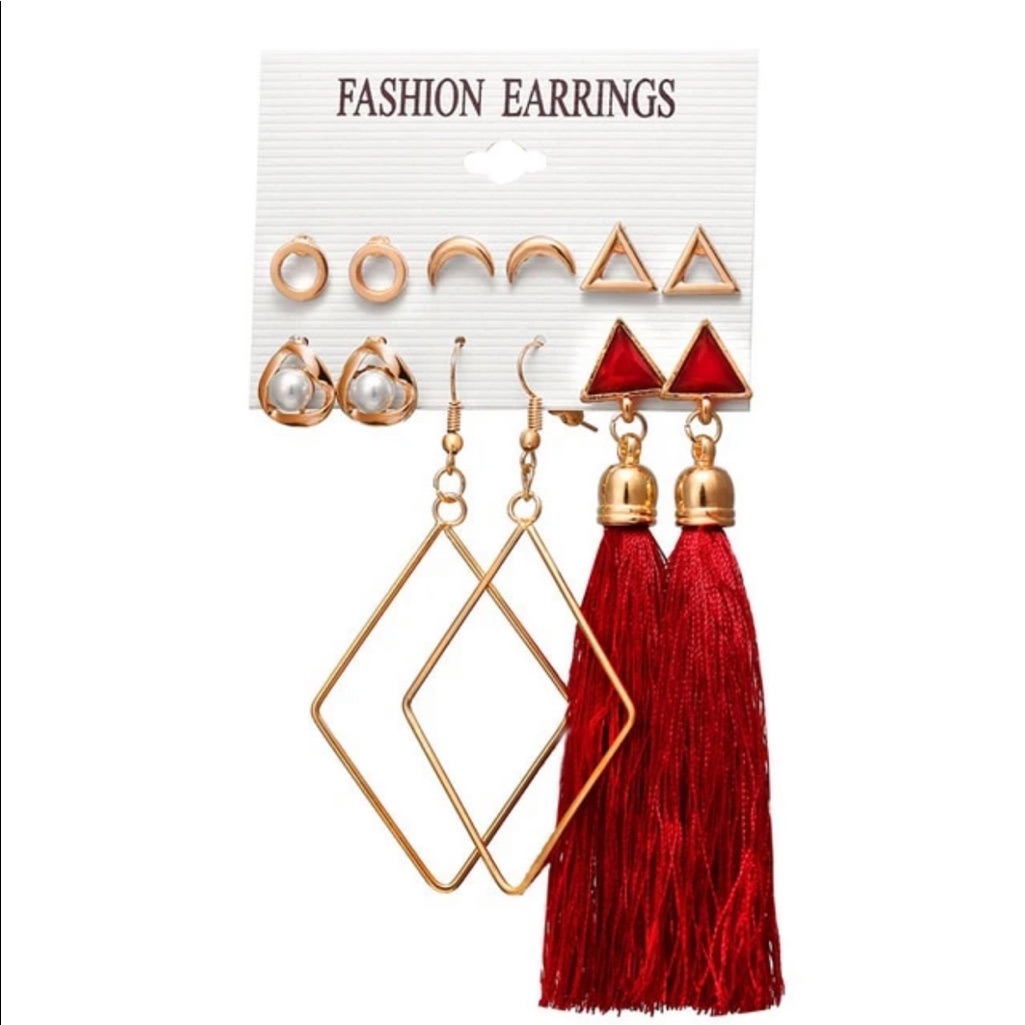 Six Pair Earring Bundle